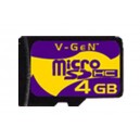 Micro SD HC Card 4GB V-GEN